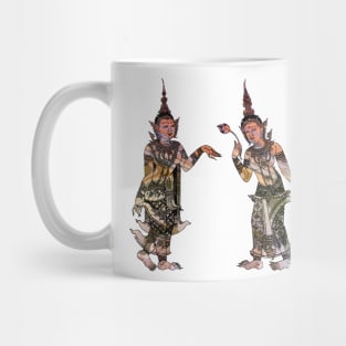 Thailand Kinnaree – Figure Of Thai Spiritual Good Fortune Mug